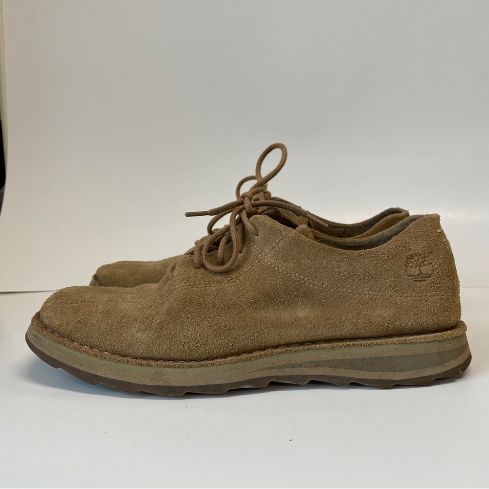 Timberland shoes, beige suede - Picture 1 of 4